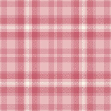 Kırmızılı ekose desenli. Kumaş dokusunu kontrol et. Vektör tekstil baskı tasarımı.