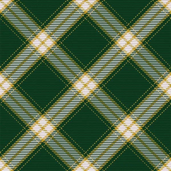 タータンは スコットランドのシームレスなパターンを果たした テーブルクロス シャツ ドレス 毛布や他の繊維製品のためのテクスチャ — ストックベクタ