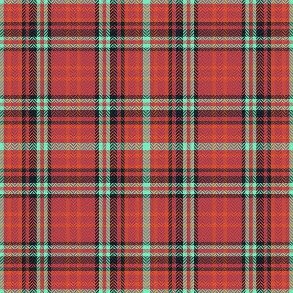 stock vector Plaid seamless background. Pattern textile vector. Check tartan fabric texture in turquoise and black colors.