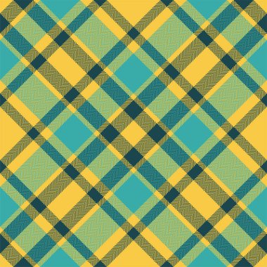 Ekose desenli vektör. Kumaş dokusunu kontrol et. Giysiler, kağıt baskısı veya web arkaplanı için kusursuz tekstil tasarımı.