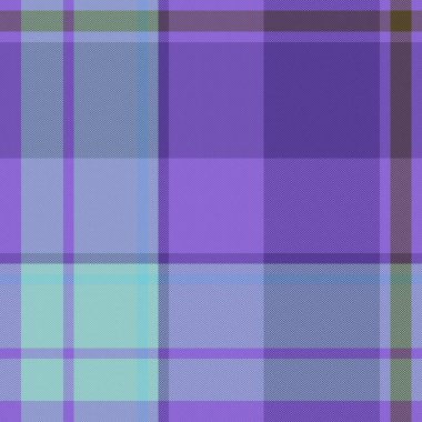 Arka planda kusursuz tekstil. Kumaş dokusunu kontrol et. Cyan ve pastel renklerde desen tartan vektör ekoseli.