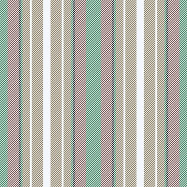 Dikey çizgi deseni. Vektör çizgileri arka plan kumaş dokusu. Geometrik çizgili çizgi tekstil baskısı, ambalaj kağıdı, hediye kartı, duvar kağıdı için dikişsiz soyut tasarım.