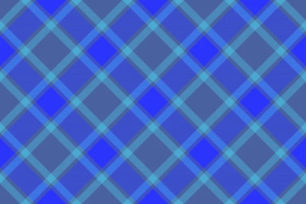 Background Plaid Fabric Texture Tartan Textile Check Vector Pattern Seamless — Stock Vector