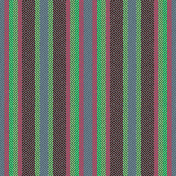 Vektormuster Nahtlos Textile Textur Hintergrund Streifenlinien Vertikaler Stoff Pastell Und — Stockvektor