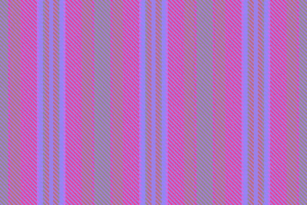 シームレスな繊維をストライプ 線の模様の質感 バイオレットカラーのベクトル生地の背景垂直 — ストックベクタ