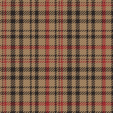 İskoç ekosesinin kusursuz deseni. Kumaş dokusunu kontrol ederek tekrarlanabilir arkaplan. Çizgili tekstil izinin düz vektör arkaplanı.