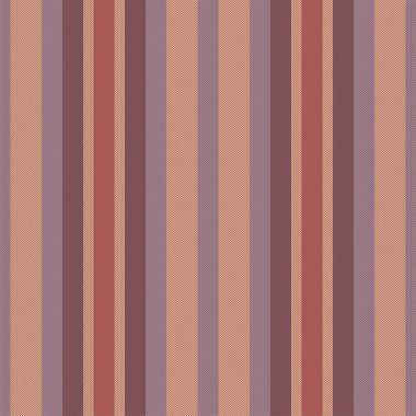 Dikey çizgi deseni. Vektör çizgileri arka plan kumaş dokusu. Geometrik çizgili çizgi tekstil baskısı, ambalaj kağıdı, hediye kartı, duvar kağıdı için dikişsiz soyut tasarım.