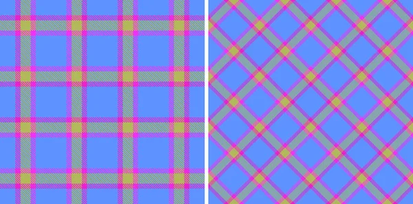 stock vector Vector tartan textile. Texture background seamless. Check fabric pattern plaid in set.