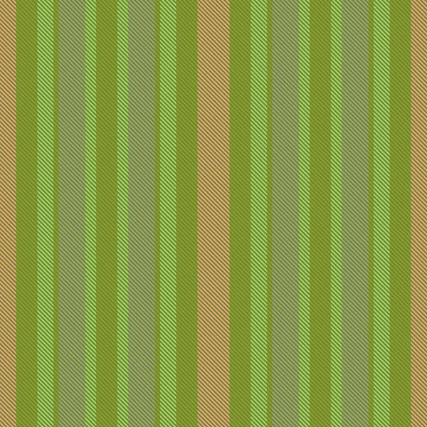 Текстильный Вертикальный Узор Вектор Бесшовных Линий Ткань Фоне Полосы Зеленого — стоковый вектор