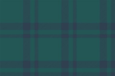 Ekoseli arka plan, kusursuz deseni yeşil olarak kontrol et. Tekstil baskısı için vektör kumaş dokusu, ambalaj kağıdı, hediye kartı, duvar kağıdı düz tasarım.