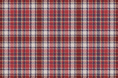 İskoç ekosesinin kusursuz deseni. Kumaş dokusunu kontrol ederek tekrarlanabilir arkaplan. Çizgili tekstil izinin düz vektör arkaplanı.