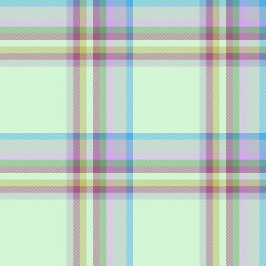 Vektör desenli tekstil. Ekose desenli tartan. Kumaş pürüzsüz kontrol arkaplanı sarı ve açık renklerde.