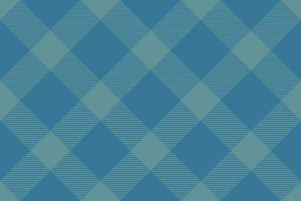 Textilvektorgewebe Textur Kariertes Muster Schottenkaro Nahtloser Hintergrund Cyan Farbe — Stockvektor