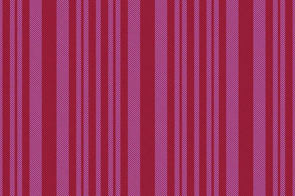 Muster Vertikale Textilien Linien Stoff Hintergrund Streifennahtloser Texturvektor Roten Und — Stockvektor