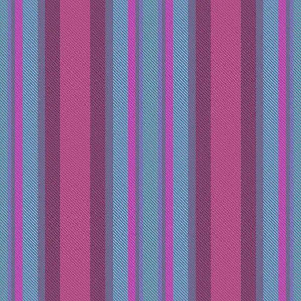 Background Texture Seamless Stripe Pattern Vertical Fabric Vector Lines Textile — Stock Vector