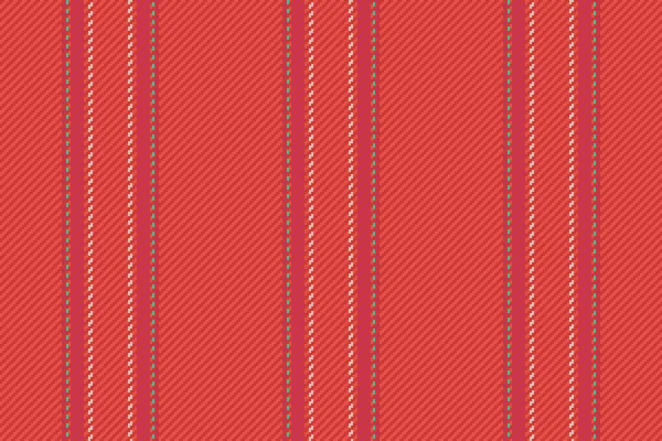Seamless Stripe Vertical Vector Textile Lines Texture Fabric Background Pattern — Stock Vector