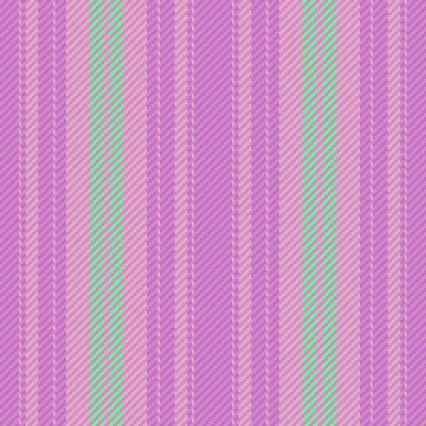Struktura Svislých Čar Textilní Vzor Pozadí Bezešvé Tkaniny Vektor Růžové — Stockový vektor