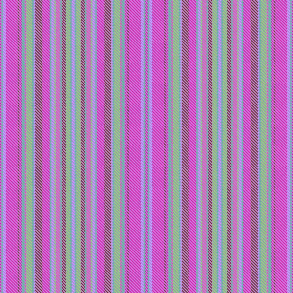 パターン生地のストライプ ベクトル垂直背景 バイオレットとピンクの色でシームレスなテクスチャラインテキスタイル — ストックベクタ