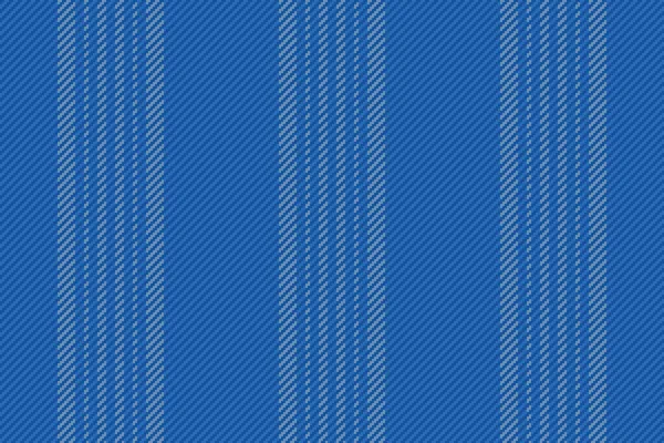 Бесшовная Ткань Вертикальная Текстильный Фон Вектор Текстурных Полос Синего Цвета — стоковый вектор