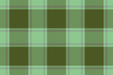 Tekstil arka plan ekoseli. Vektör dikişsiz tartan. Doku dokusunu gri ve pastel renklerle kontrol et.