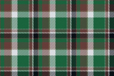 İskoç ekosesinin kusursuz deseni. Kumaş dokusunu kontrol ederek tekrarlanabilir arkaplan. Çizgili tekstil izinin düz vektör arkaplanı.