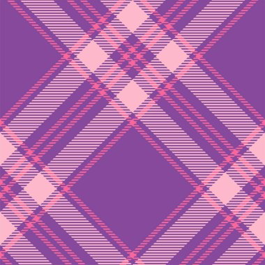 Ekose desenli vektör. Kumaş dokusunu kontrol et. Giysiler, kağıt baskısı veya web arkaplanı için kusursuz tekstil tasarımı.