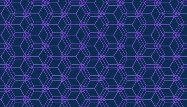 Geometrik desen kusursuz. Web arkaplanı veya kağıt baskı için modaya uygun tasarım vektör arka planı. Döşeme dokusu.