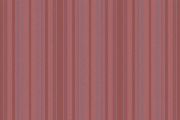 垂直シームレスなテクスチャ 繊維の背景ストライプ 赤とパステルカラーのファブリックパターンベクトルライン — ストックベクタ