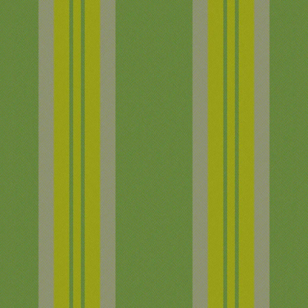 Textile Hintergrundstoffe Linien Strukturieren Streifen Vektor Nahtloses Vertikales Muster Gelben — Stockvektor