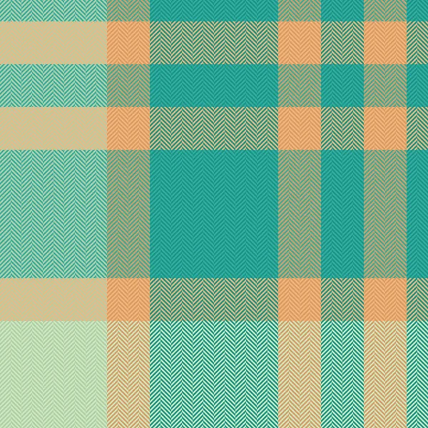 Tartan Textiel Achtergrond Stoftextuur Plaid Controleer Patroon Naadloze Vector Licht — Stockvector