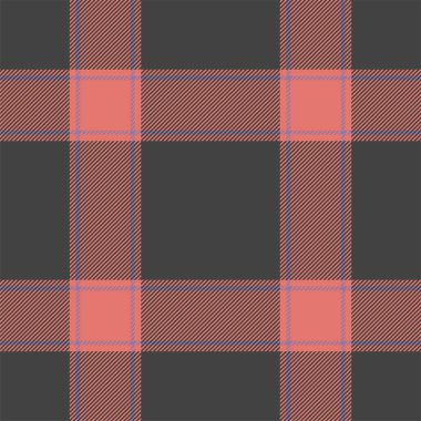 Ekose desenli. Kumaş dokusunu kontrol et. Vektör tekstil baskı tasarımı.