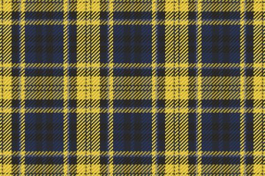 İskoç ekosesinin kusursuz deseni. Kumaş dokusunu kontrol ederek tekrarlanabilir arkaplan. Çizgili tekstil izinin düz vektör arkaplanı.