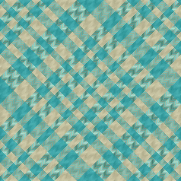 Textile Tartan Texture Check Background Plaid Seamless Fabric Vector Pattern — Stock Vector