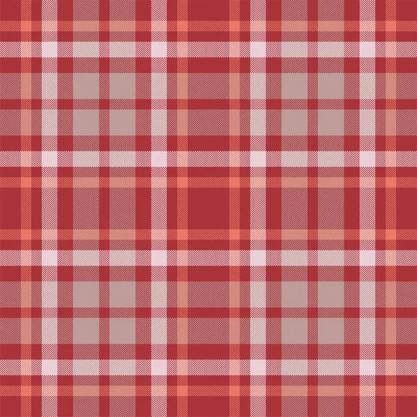 Vetores de Textura De Tecido Sem Costura Xadrez Tartan Vermelho e