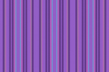 Tekstil dikey çizgiler. Arkaplan çizgili kumaş. Menekşe ve pastel renklerde kusursuz doku vektör deseni.