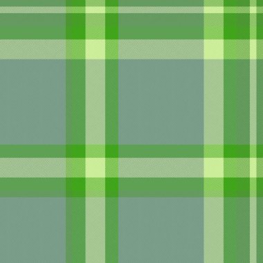 Arka plan vektörünü kontrol et Tartan pürüzsüz desen. Pastel ve yeşil renklerde kumaş tekstil deseni.