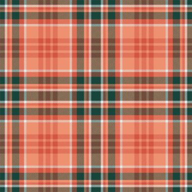 Ekose desenli. Kumaş dokusunu kontrol et. Vektör tekstil baskı tasarımı.