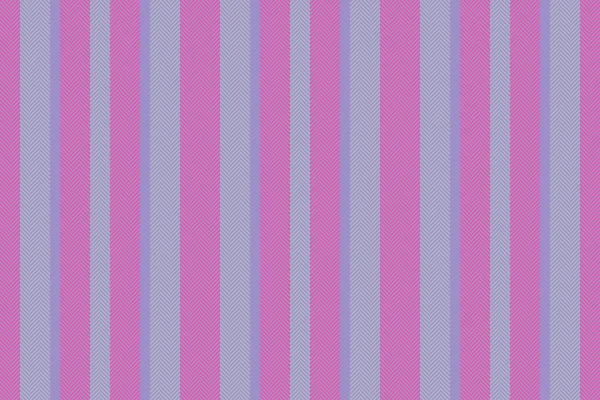 垂直面料条纹 纺织花纹线彩色和紫罗兰色无缝线矢量纹理背景 — 图库矢量图片