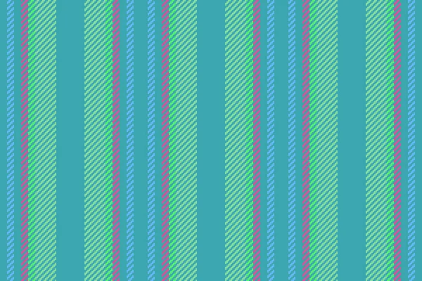 Modèle Tissu Lignes Fond Rayé Textile Texture Verticale Vectorielle Sans — Image vectorielle