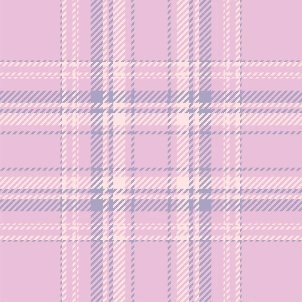 Patrón Cuadros Rosa Textura Tela Sin Costuras Diseño Estampado Textil — Vector de stock