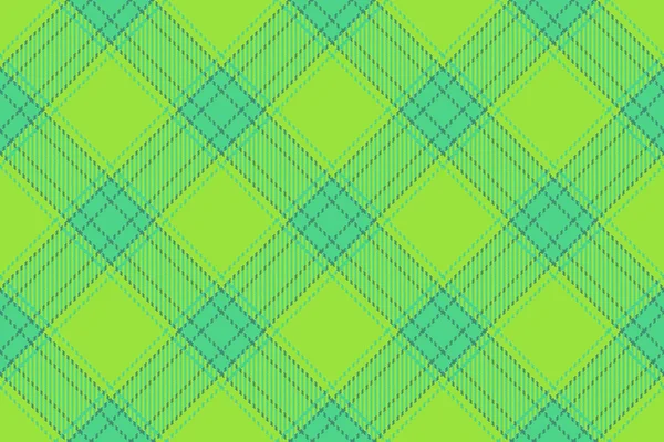 Check Plaid Textile Background Fabric Seamless Texture Vector Tartan Pattern — Stock Vector