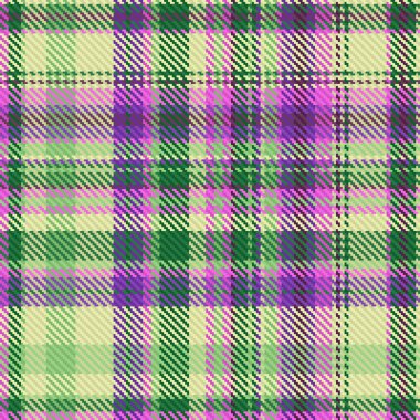 Ekose kumaş arkaplan vektörü ışık ve menekşe renklerinde ekoseli kumaş arkaplan vektörü ile tartan dikişsiz dokunun desenini kontrol et.