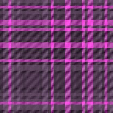 Tartan vektör deseninin ekose arkaplan dokusu. Pastel ve morumsu renklerde kusursuz kumaş dokusuna sahip..
