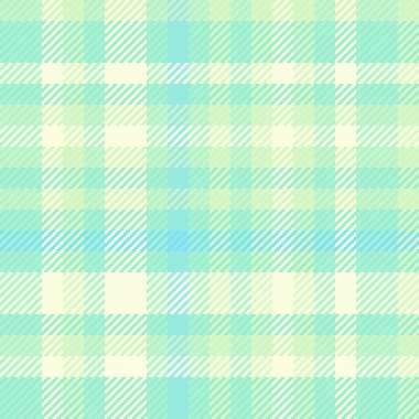 Kalıpsal kumaş ekose tartan desenli, düz kumaş arka planı açık ve açık sarı renklerde..