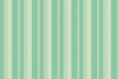 Desenli tekstil dokusunun dikey, dikey, dikey, dikey, dikey arkaplanı ışık ve nane rengi vektör çizgileriyle..