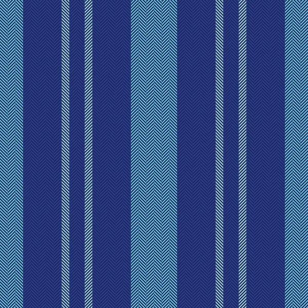 Textile Seamless Stripe Fabric Pattern Vertical Vector Background Lines Texture — Stock Vector