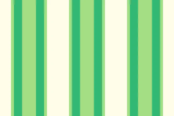 带纹理无缝矢量线的绿色和白色面料条纹图案的纺织品背景垂直 — 图库矢量图片