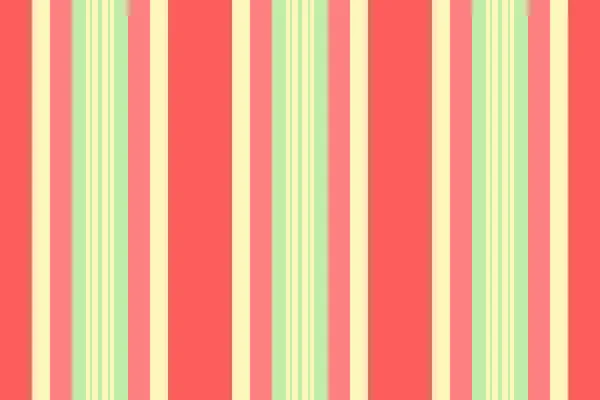 ラインストライプ生地の繊維縦型で シームレスなテクスチャベクトルの背景を光と赤で表現 — ストックベクタ