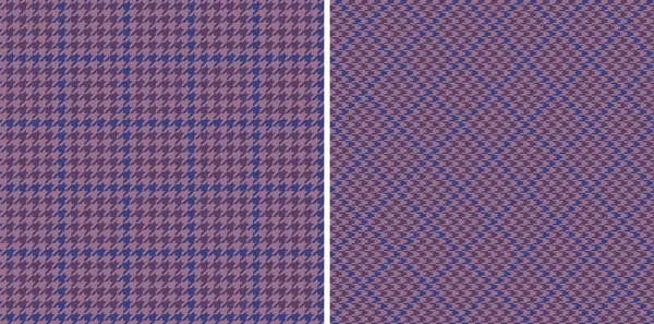 Fondo Tartán Sin Costuras Tela Cuadros Textura Patrón Textil Vectorial — Archivo Imágenes Vectoriales