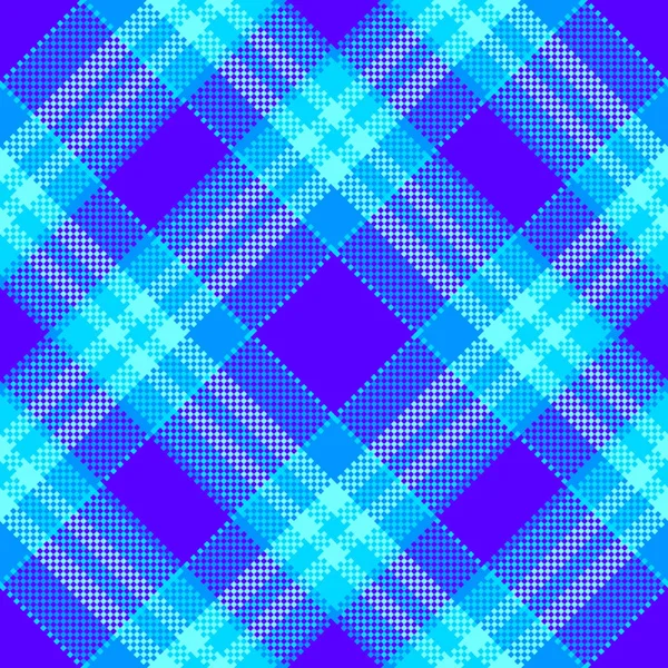 Check Textile Vector Seamless Fabric Tartan Background Pattern Texture Plaid — Stock Vector